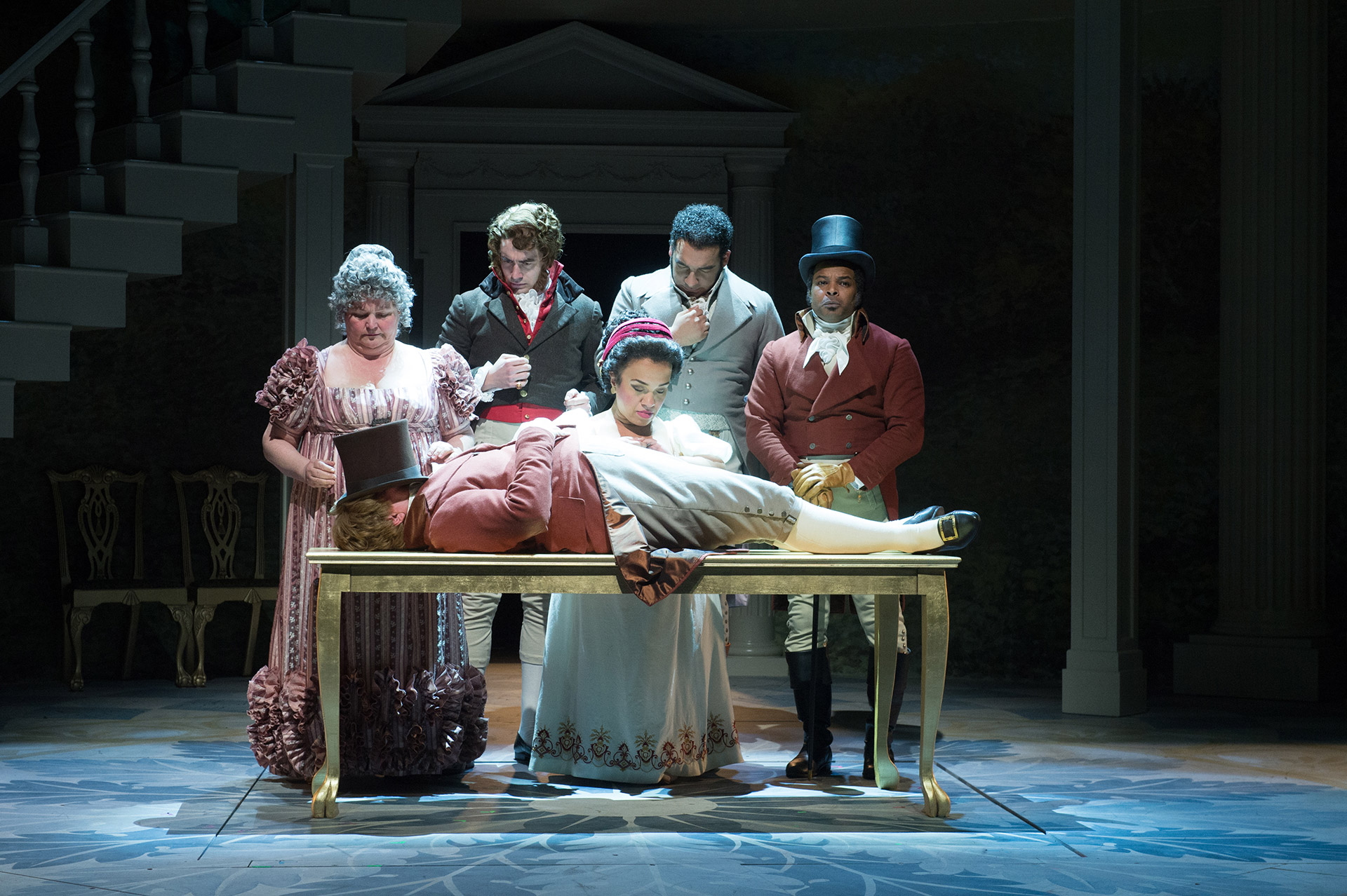 Production Photo of Sense and Sensibility