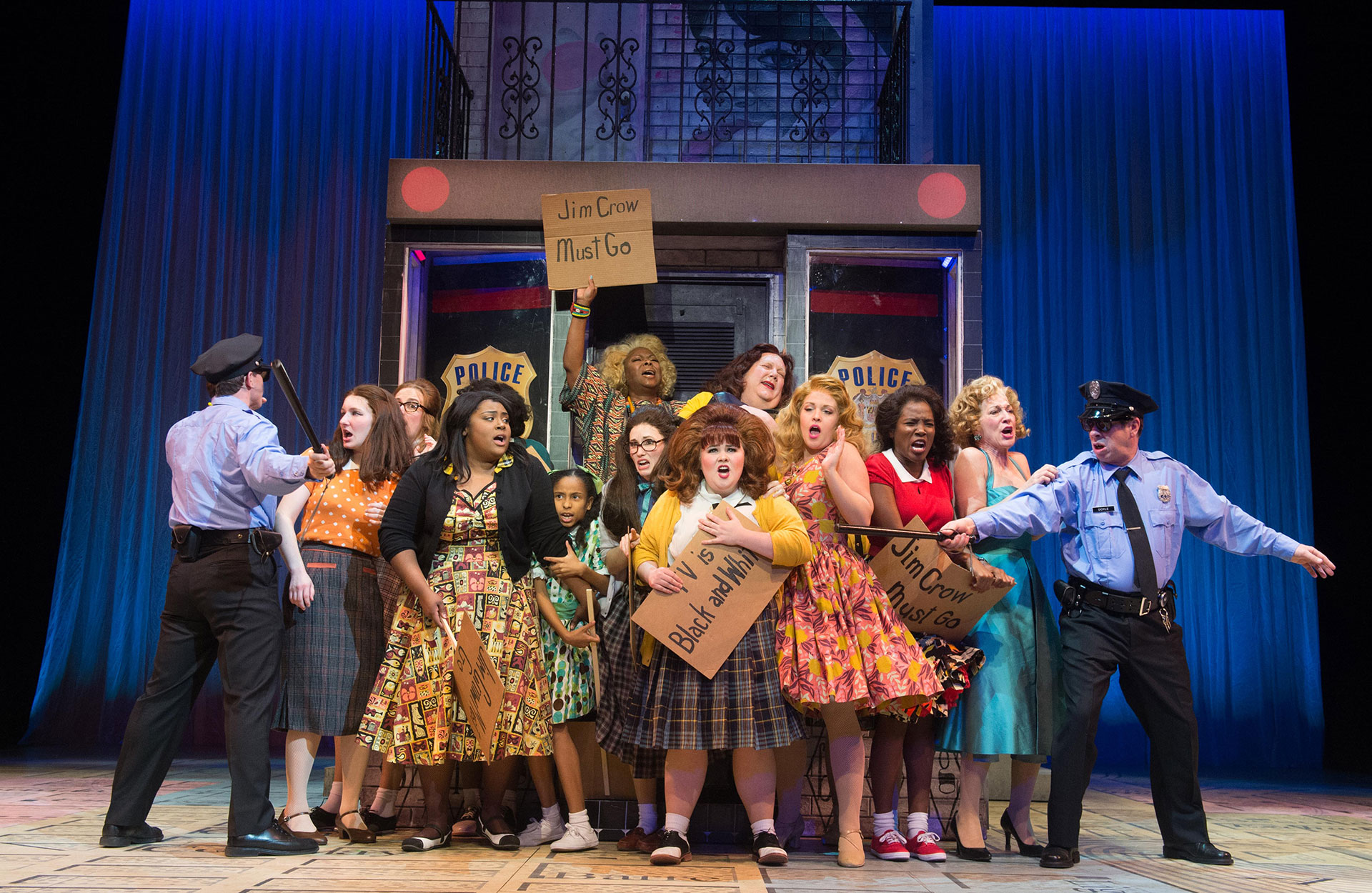 Production photo of Hairspray