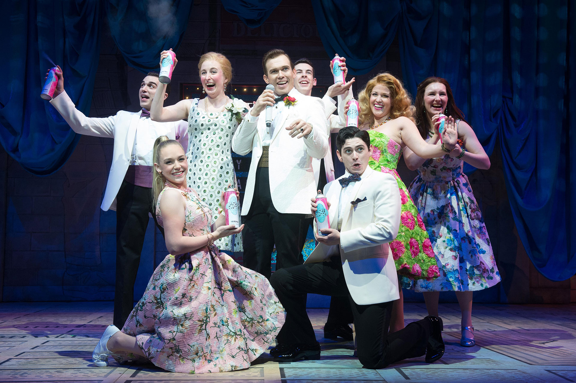 Production photo of Hairspray