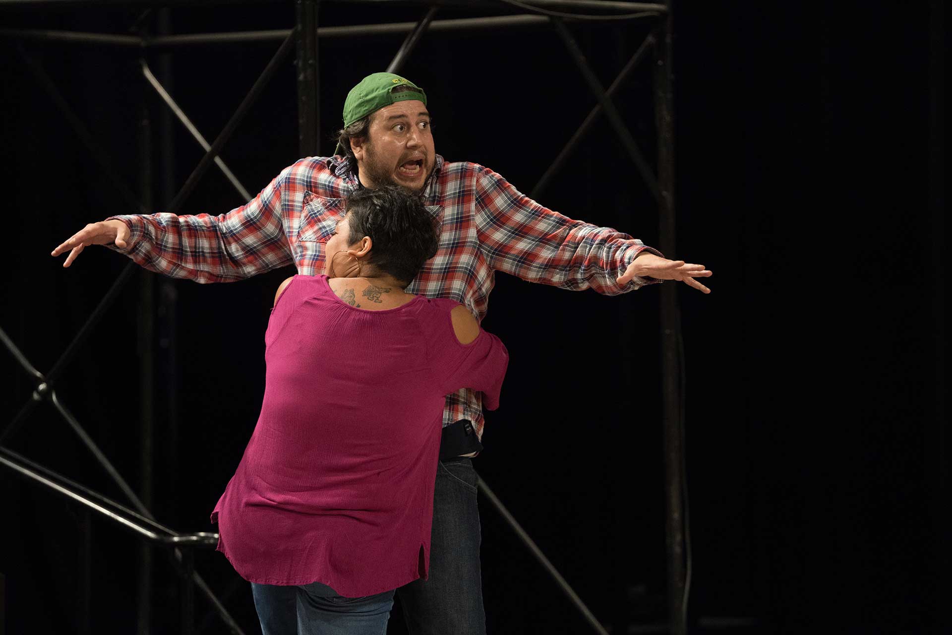 Production photo of La Comedia of Errors