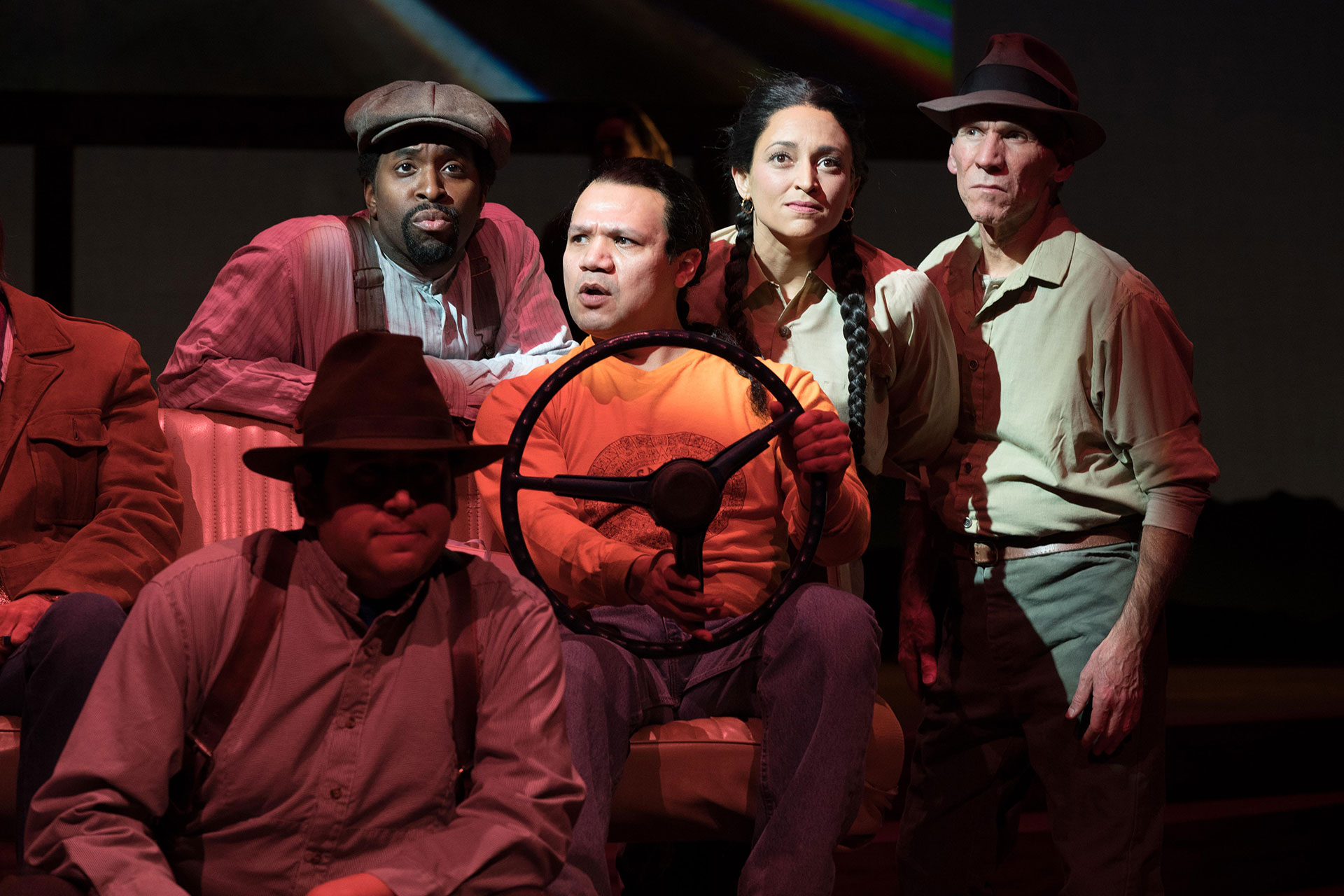 Production photo of Mother Road