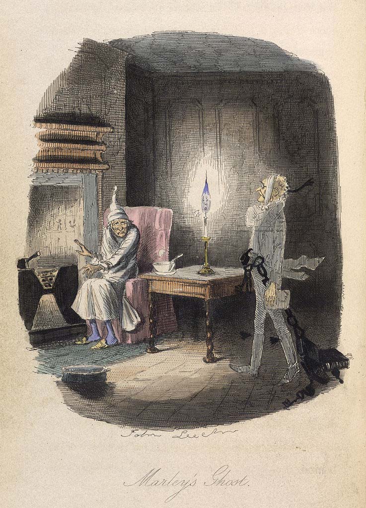 Illustration from A Christmas Carol
