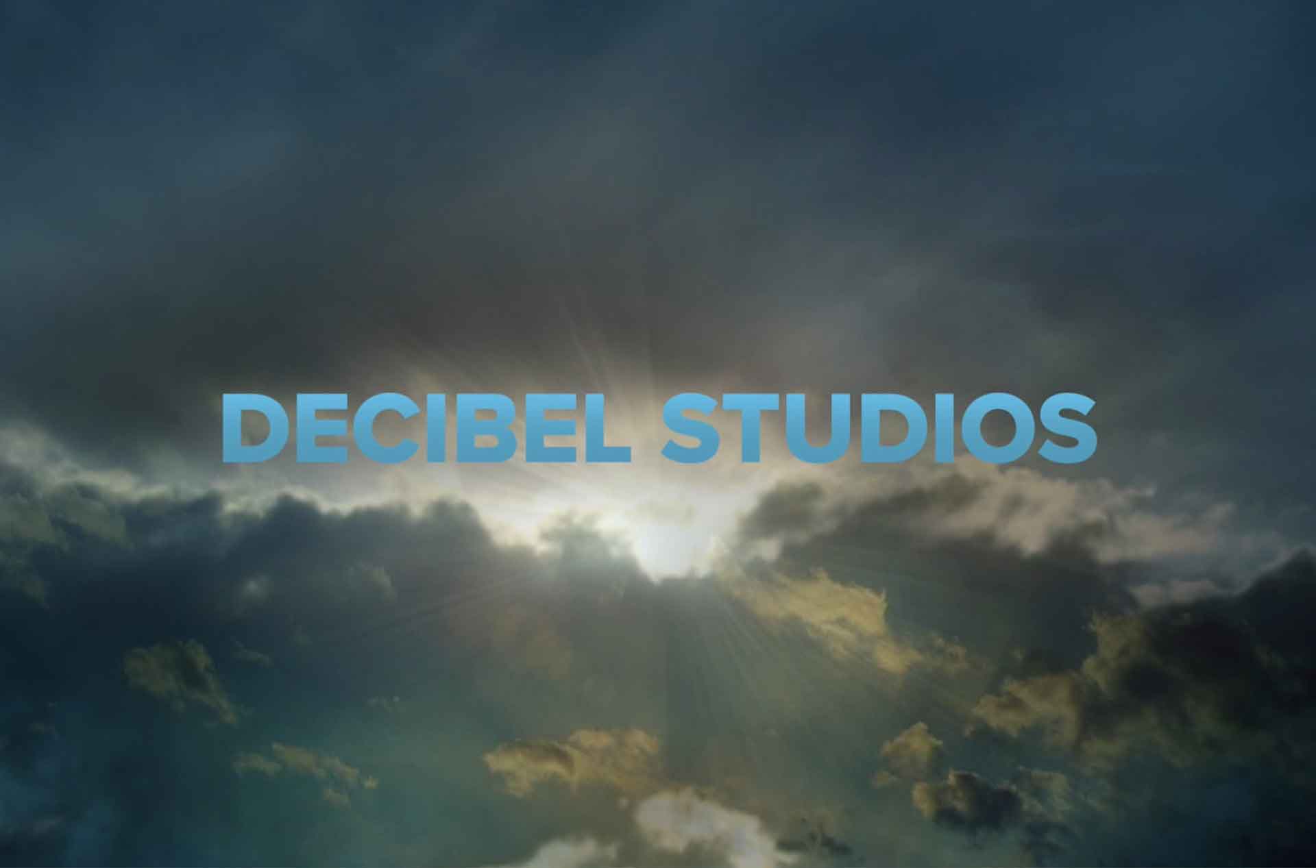 Stormy clouds with the sun trying to come through.