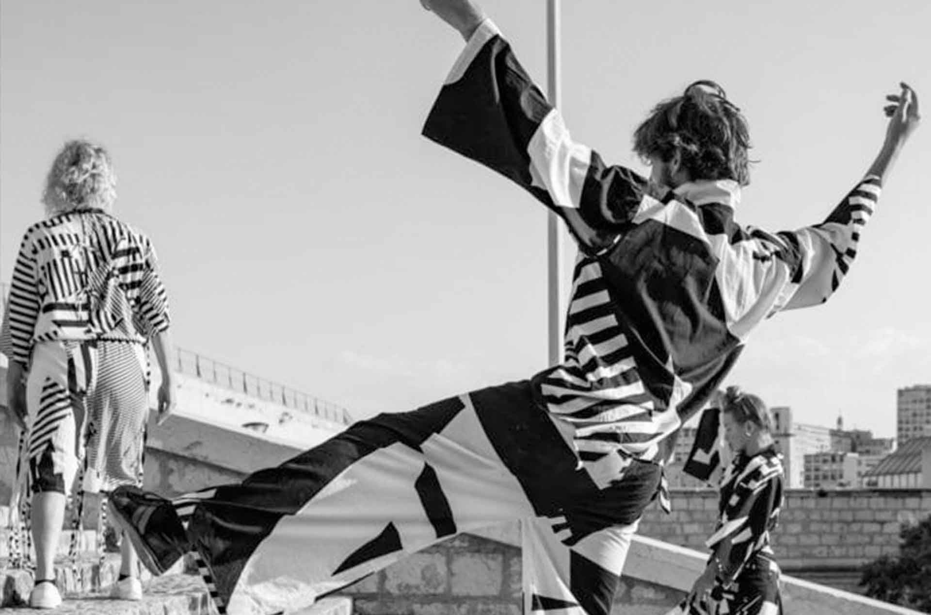 Black and white images from the Dazzle project