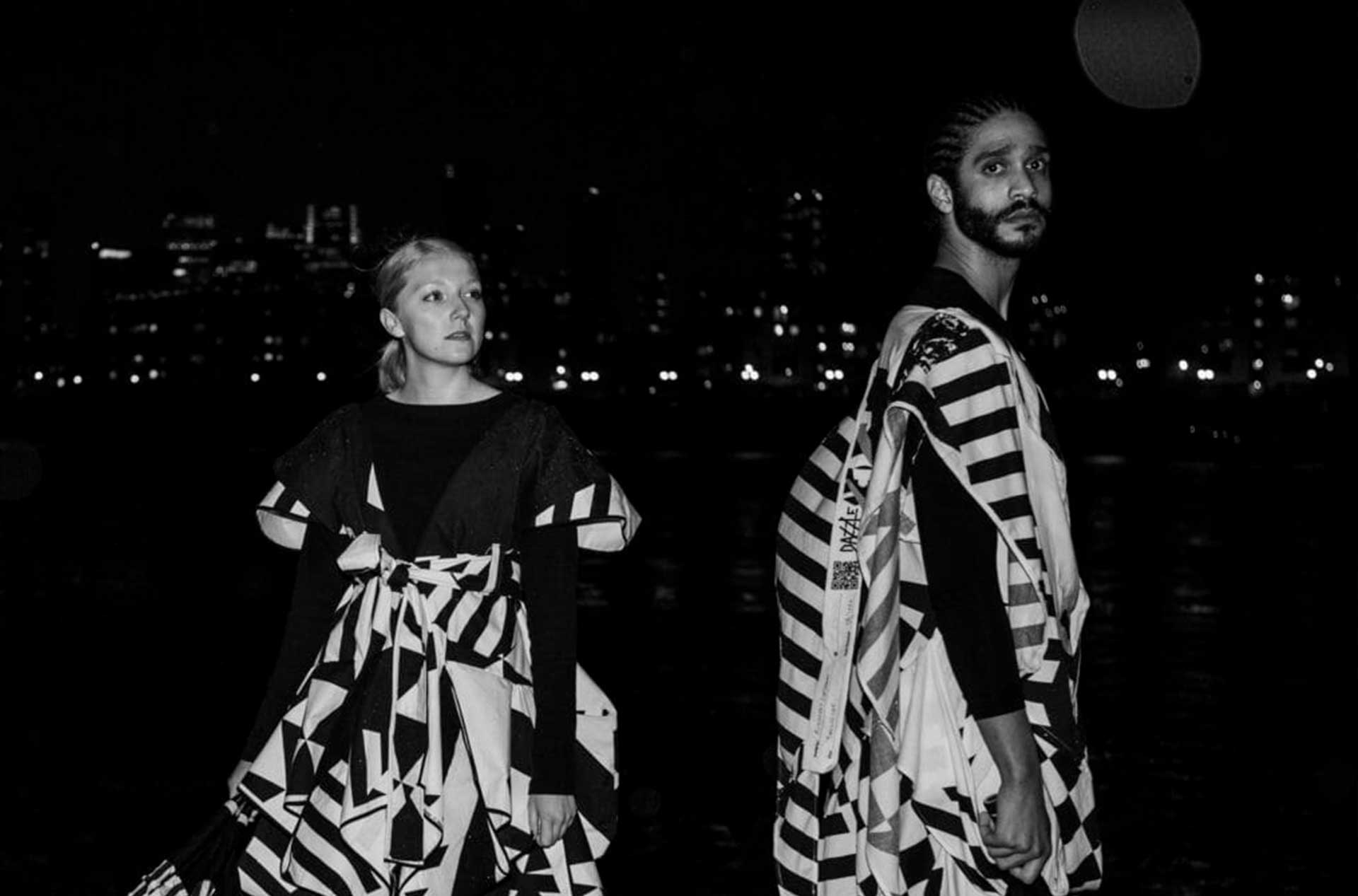 Black and white images from the Dazzle project