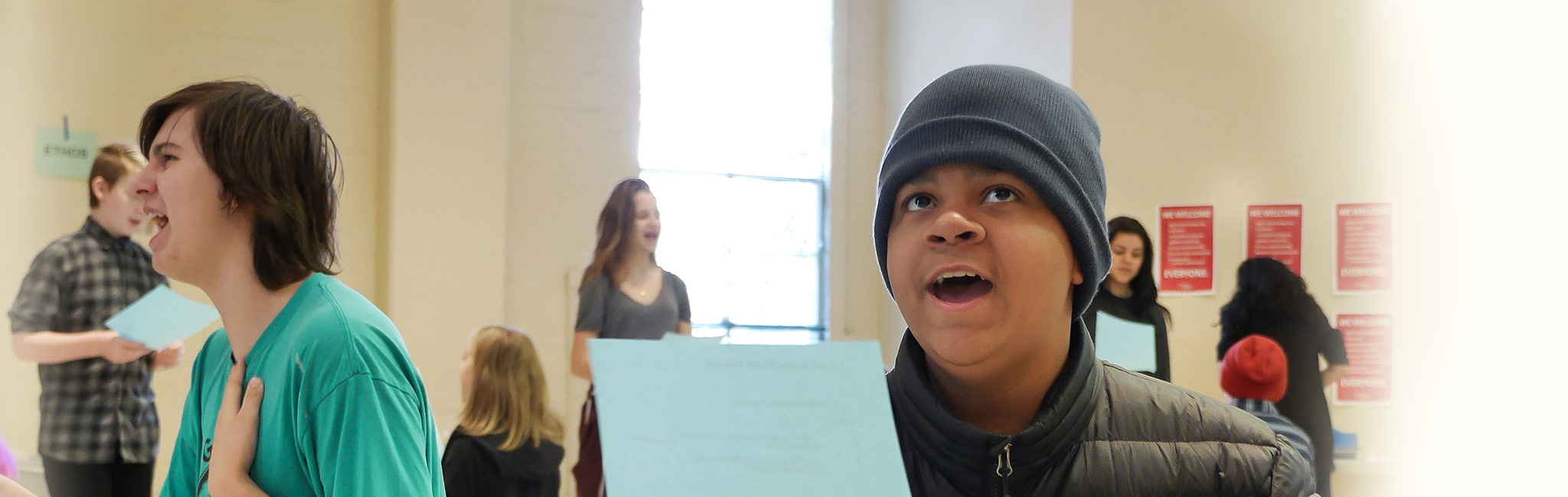 Photo of a Student Workshop